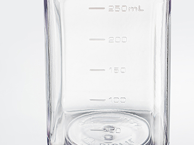瓶身透明度高，刻度線清晰、準(zhǔn)確