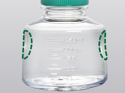 兩側易握式設計，符合人體工程學，便于握取